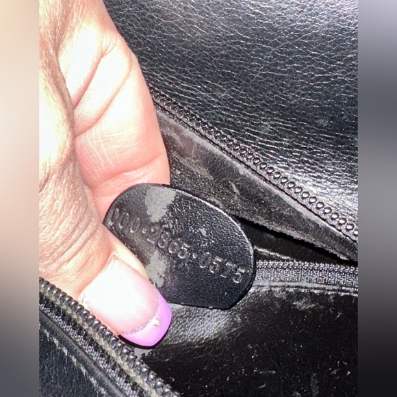 GUCCI 🤎 VINTAGE! Bamboo Leather Handbag - Picture 8 of 8